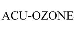 ACU-OZONE trademark