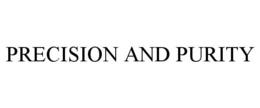 PRECISION AND PURITY trademark
