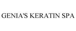 GENIA'S KERATIN SPA trademark