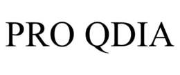 PRO QDIA trademark