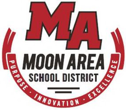 MA MOON AREA SCHOOL DISTRICT PURPOSE INNOVATION EXCELLENCE trademark