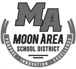 MA MOON AREA SCHOOL DISTRICT PURPOSE INNOVATION EXCELLENCE trademark