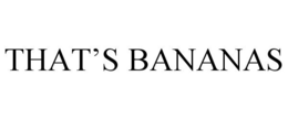 THAT'S BANANAS trademark