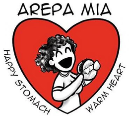 AREPA MIA HAPPY STOMACH WARM HEART trademark