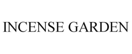 INCENSE GARDEN trademark