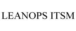 LEANOPS ITSM trademark