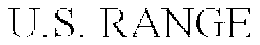 U.S. RANGE trademark