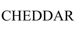 CHEDDAR trademark