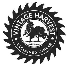 VINTAGE HARVEST RECLAIMED LUMBER U.S.A. trademark