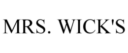 MRS. WICK'S trademark