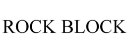 ROCK BLOCK trademark