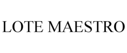 LOTE MAESTRO trademark