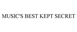 MUSIC'S BEST KEPT SECRET trademark