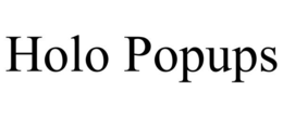 HOLO POPUPS trademark