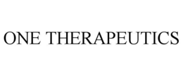 ONE THERAPEUTICS trademark