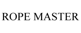 ROPE MASTER trademark