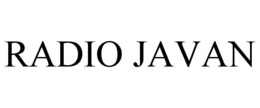 RADIO JAVAN trademark