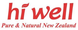 HI WELL PURE & NATURAL NEW ZEALAND trademark