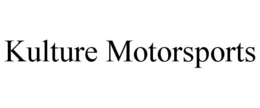 KULTURE MOTORSPORTS trademark