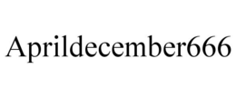 APRILDECEMBER666 trademark