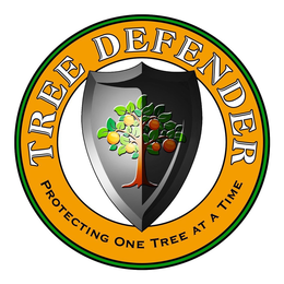TREE DEFENDER PROTECTING ONE TREE AT A TIME trademark