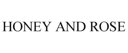 HONEY AND ROSE trademark