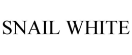 SNAIL WHITE trademark