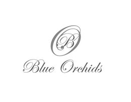 B BLUE ORCHIDS trademark