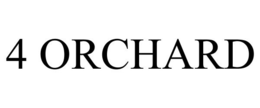 4 ORCHARD trademark