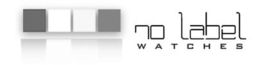 NO LABEL WATCHES trademark