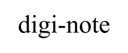 DIGI-NOTE trademark