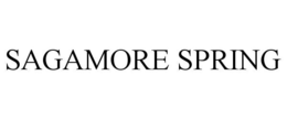 SAGAMORE SPRING trademark