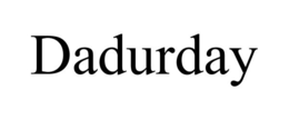 DADURDAY trademark