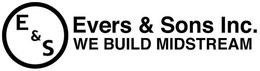 E & S EVERS & SONS INC. WE BUILD MIDSTREAM trademark