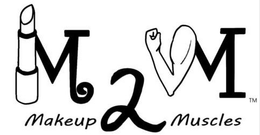 M2M  MAKEUP 2 MUSCLES trademark