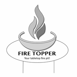 FIRE TOPPER trademark