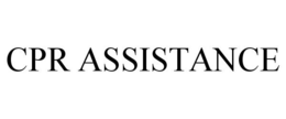 CPR ASSISTANCE trademark
