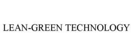 LEAN-GREEN TECHNOLOGY trademark