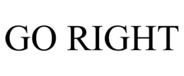 GO RIGHT trademark