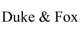 DUKE & FOX trademark