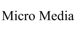 MICRO MEDIA trademark