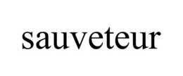 SAUVETEUR trademark