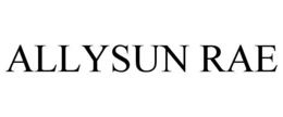 ALLYSUN RAE trademark