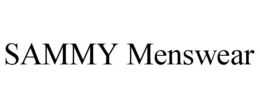 SAMMY MENSWEAR trademark