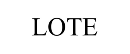 LOTE trademark
