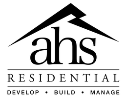 AHS RESIDENTIAL DEVELOP · BUILD · MANAGE trademark