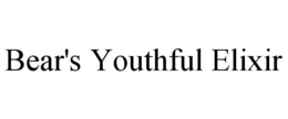 BEAR'S YOUTHFUL ELIXIR trademark