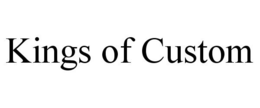KINGS OF CUSTOM trademark