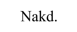 NAKD. trademark