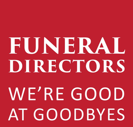 FUNERAL DIRECTORS WE'RE GOOD AT GOODBYES trademark